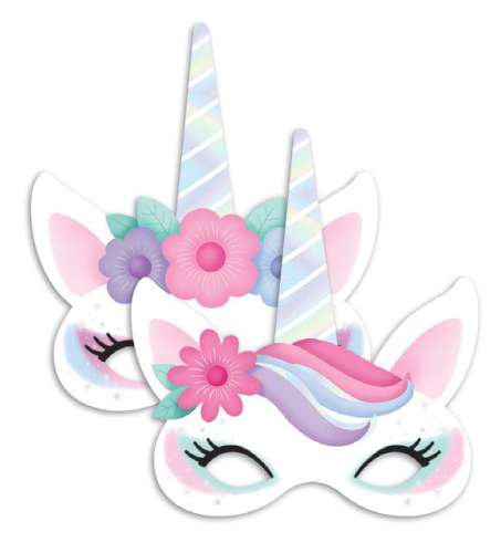 Unicorn Edible Icing Image - Click Image to Close